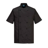 Chef's Kent Jacket S/S - Black