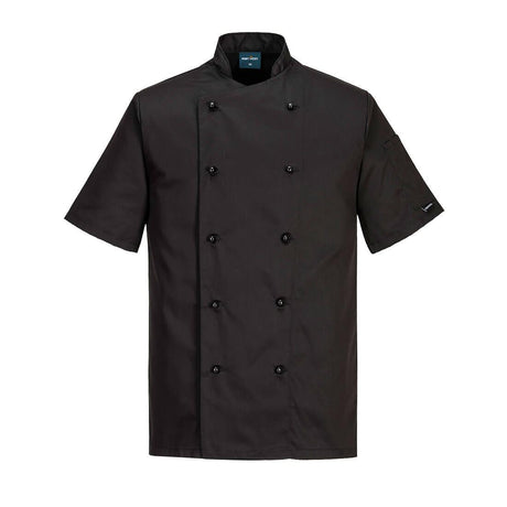 Chef's Kent Jacket S/S - Black
