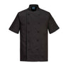 Chef's Kent Jacket S/S - Black