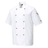 Chef's Kent Jacket S/S - White
