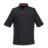 Chef's Mesh Air Pro Jacket S/S - Black