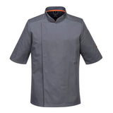 Chef's Mesh Air Pro Jacket S/S - Slate Grey
