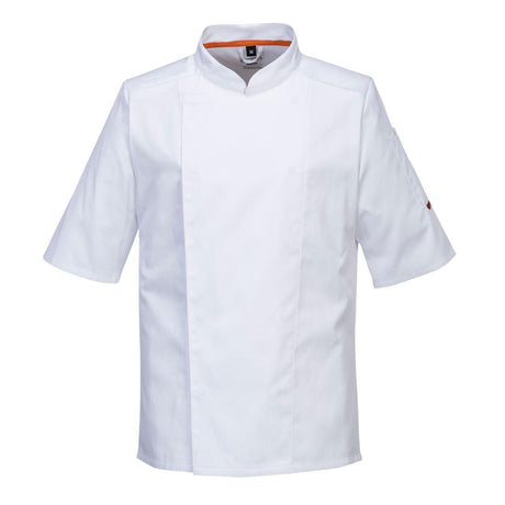 Chef's Mesh Air Pro Jacket S/S - White