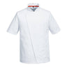 Chef's Mesh Air Pro Asymmetrical Jacket S/S - White