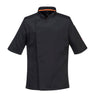Chef's Mesh Air Pro Stretch Jacket S/S - Black