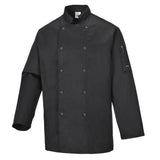 Chef's Suffolk Jacket L/S - Black