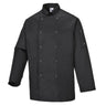 Chef's Suffolk Jacket L/S - Black