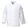 Chef's Suffolk Jacket L/S - White