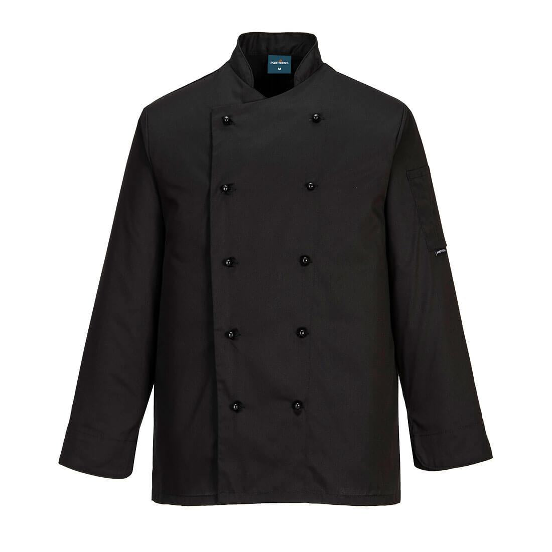 Chef's Somerset Jacket L/S - Black