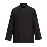 Chef's Somerset Jacket L/S - Black