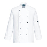 Chef's Somerset Jacket L/S - White