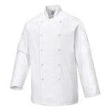 Chef's Sussex Jacket L/S - White