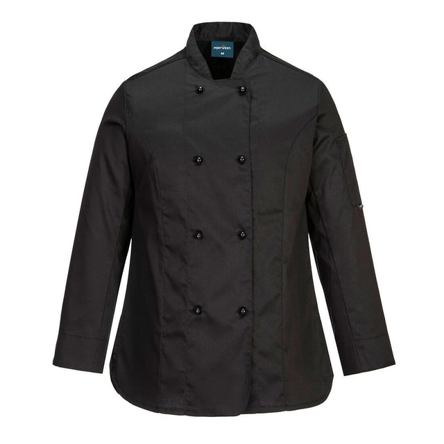 Chef's Women's MeshAir Rachel Jacket L/S - Black