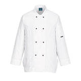 Chef's Women's Mesh Air Rachel Jacket L/S - White