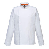 Chef's Mesh Air Pro Jacket L/S - White