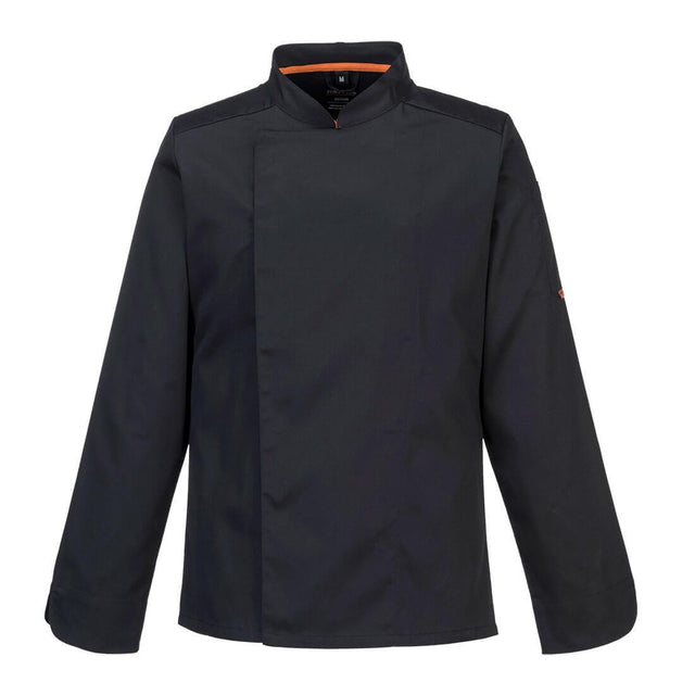 Chef's Mesh Air Pro Stretch Jacket L/S - Black