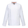 Chef's Mesh Air Pro Stretch Jacket L/S - White