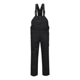 WX2 Eco Stretch Bib and Brace - Black