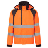 WX2 Eco Hi-Vis Rain Jacket - Orange/Black