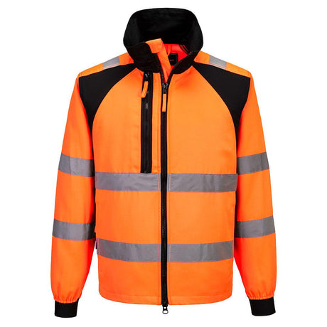 WX2 Eco Hi-Vis Work Jacket - Orange/Black