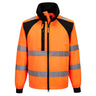 WX2 Eco Hi-Vis Work Jacket - Orange/Black