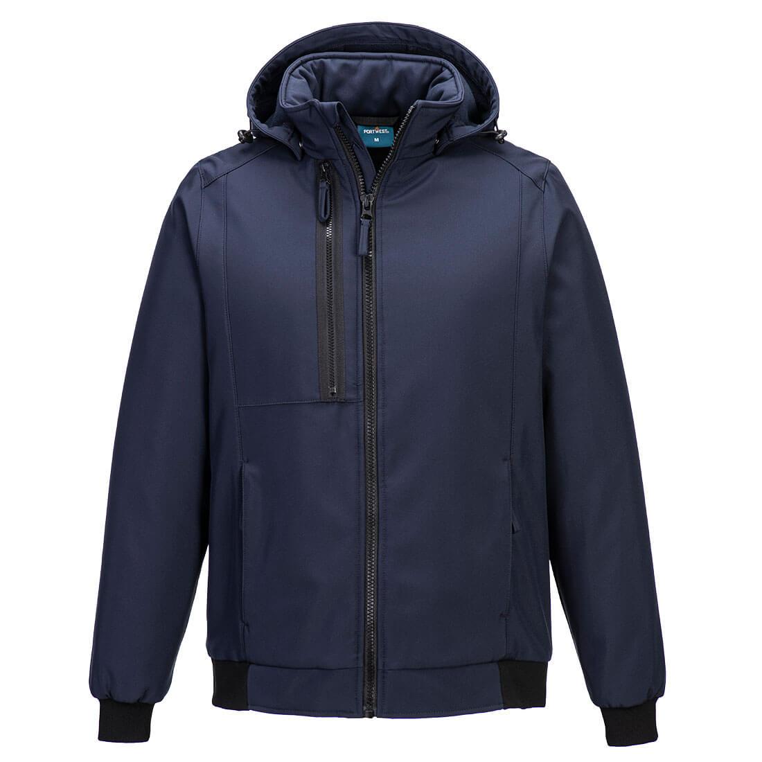 WX2 Eco Hooded Insulated Softshell (2L) - Dark Navy