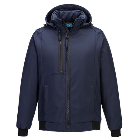 WX2 Eco Hooded Insulated Softshell (2L) - Dark Navy