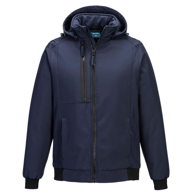 WX2 Eco Hooded Insulated Softshell (2L) - Dark Navy
