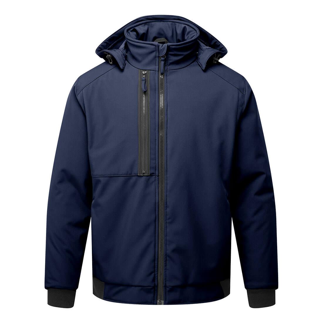 WX2 Eco Hooded Insulated Softshell (2L) - Navy
