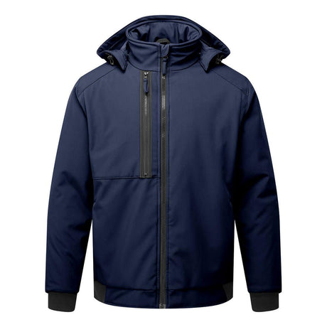 WX2 Eco Hooded Insulated Softshell (2L) - Navy