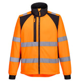 WX2 Eco Hi-Vis Softshell (2L) - Orange/Black
