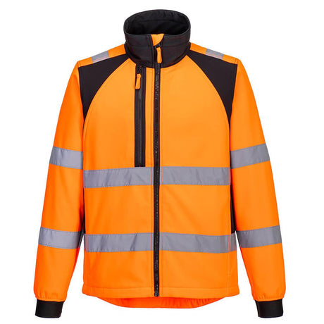 WX2 Eco Hi-Vis Softshell (2L) - Orange/Black