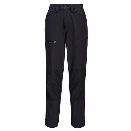 WX2 Eco Women's Stretch Work Trousers - Black