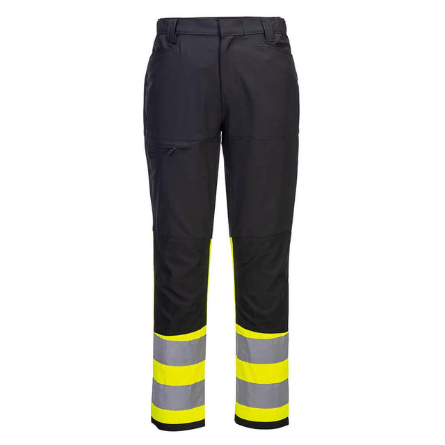 WX2 Eco Hi-Vis Class 1 Service Trousers - Yellow/Black