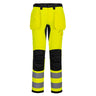 WX2 Eco Hi-Vis Holster Pocket Trousers - Yellow/Black