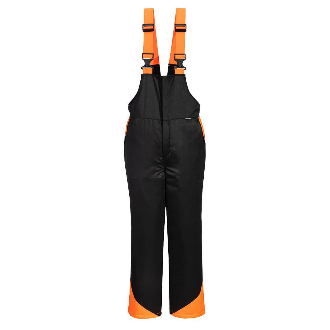 Oak Chainsaw Bib and Brace - Black
