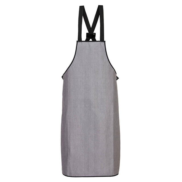 Cut Resistant Bib Apron - Grey