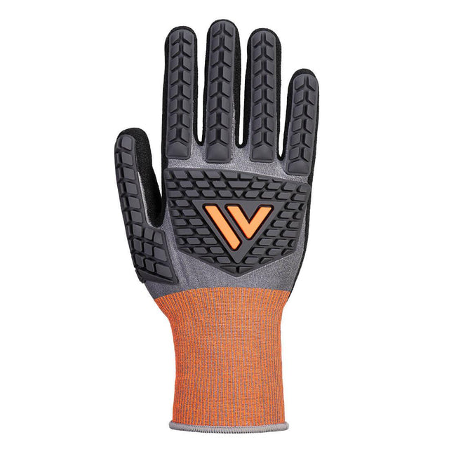 CT Impact D18 Nitrile Sandy Glove - Grey/Black