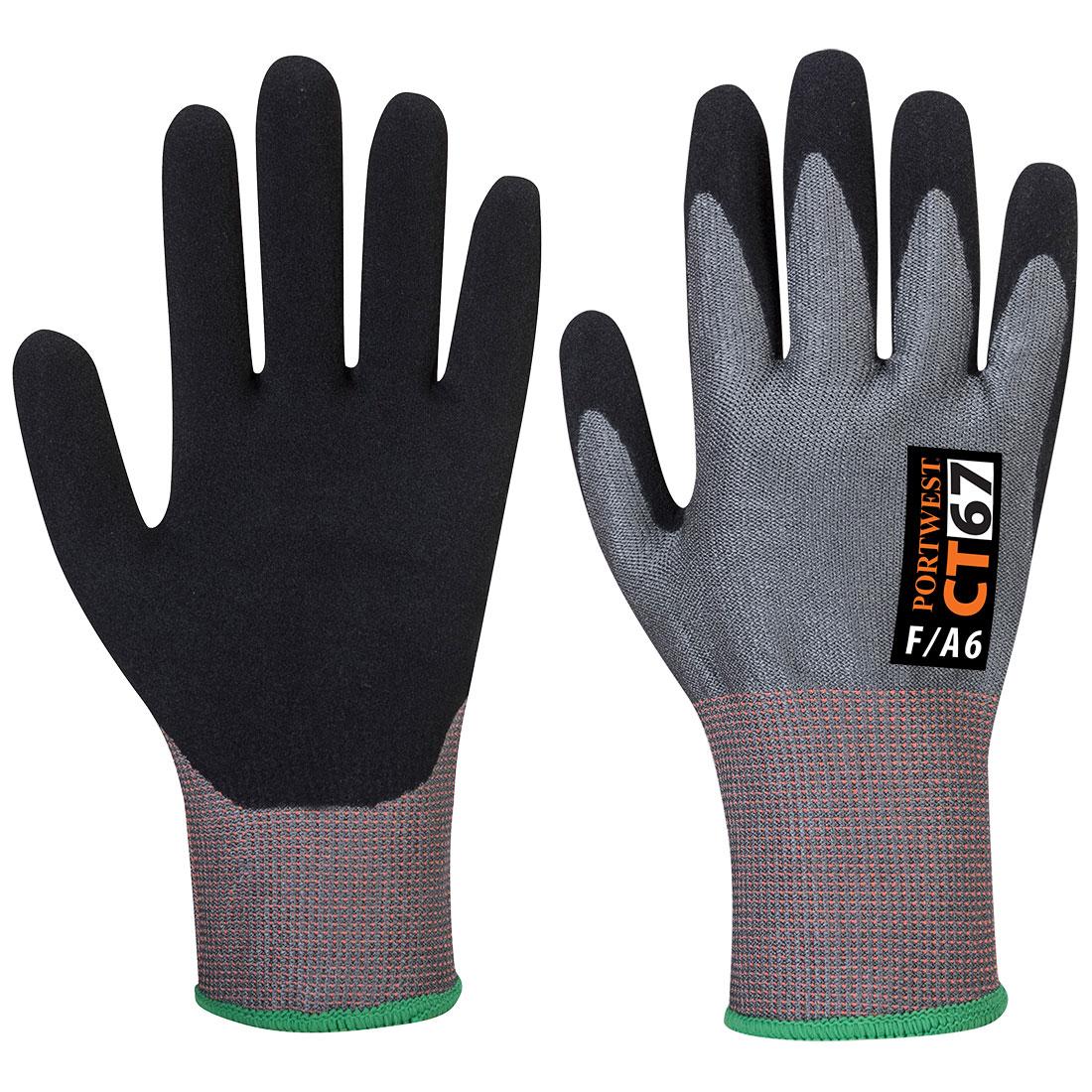 CT Cut F13 Nitrile Glove - Grey/Black