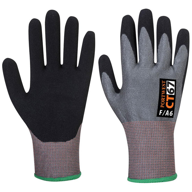 CT Cut F13 Nitrile Glove - Grey/Black