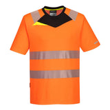 DX4 Hi-Vis T-Shirt S/S - Orange/Black
