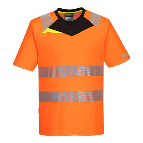 DX4 Hi-Vis T-Shirt S/S - Orange/Black