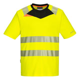 DX4 Hi-Vis T-Shirt S/S - Yellow/Black