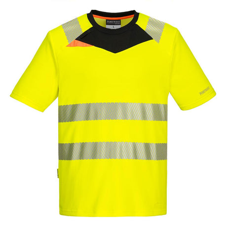 DX4 Hi-Vis T-Shirt S/S - Yellow/Black