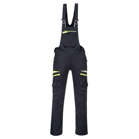 DX4 Work Bib and Brace - Black