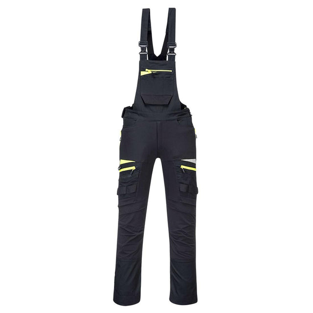 DX4 Work Bib and Brace - Black