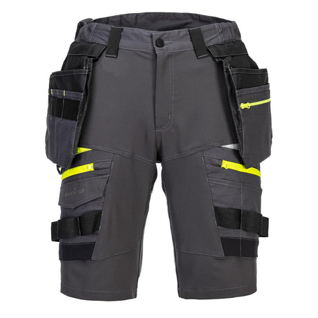 DX4 Detachable Holster Pocket Shorts - Metal Grey