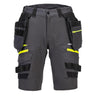 DX4 Detachable Holster Pocket Shorts - Metal Grey