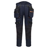 DX4 Women's Detachable Holster Pocket Trousers - Dark Navy