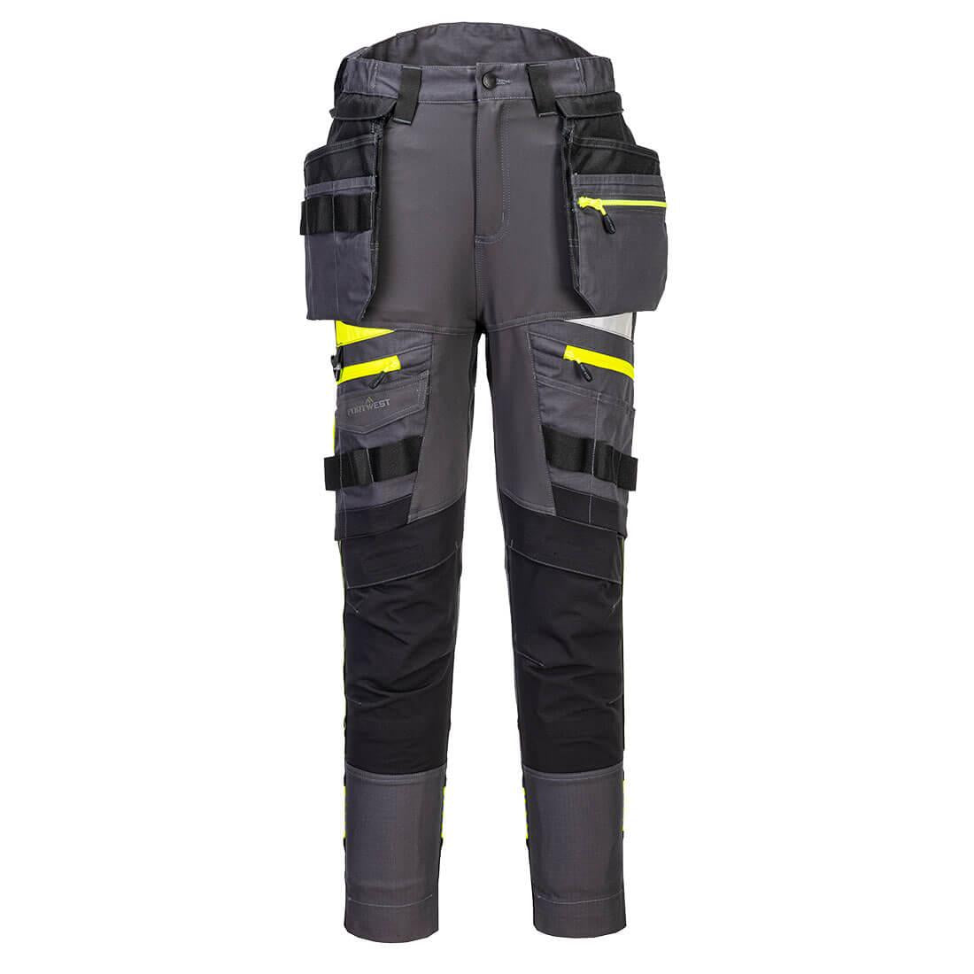 DX4 Women's Detachable Holster Pocket Trousers - Metal Grey